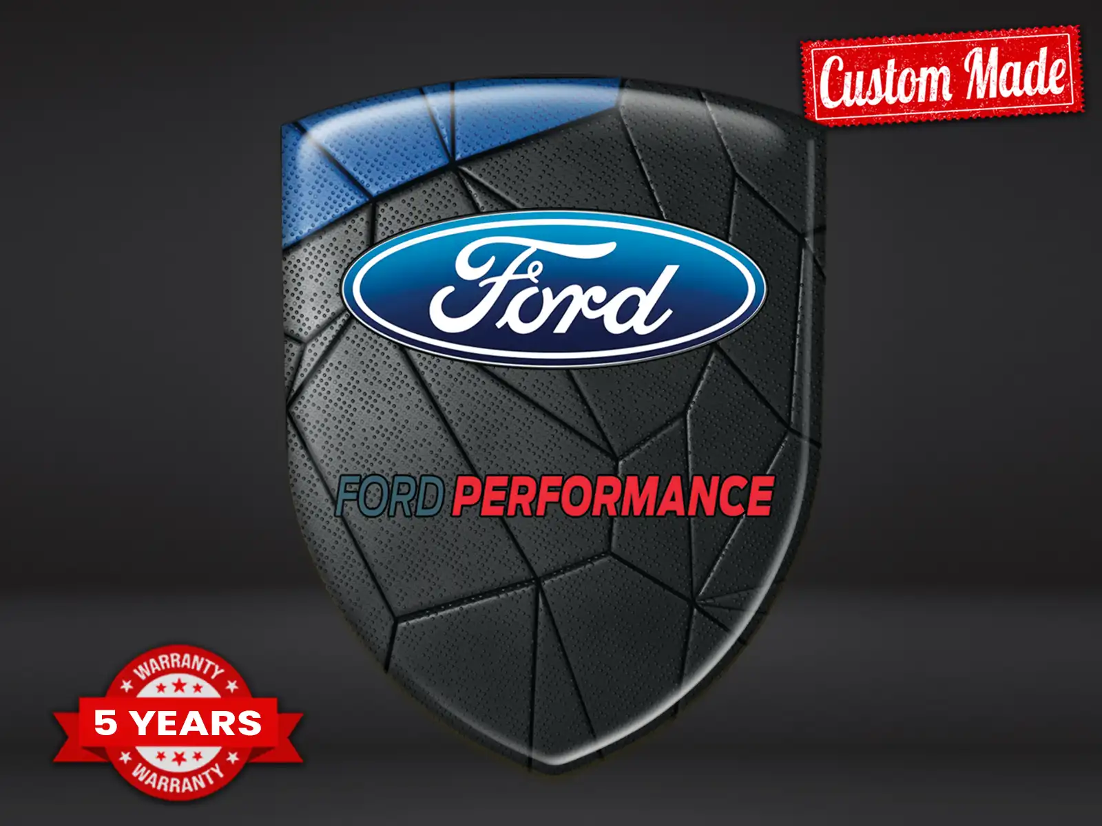 Ford Autoaufkleber Selbstklebend Premium Edle Domes